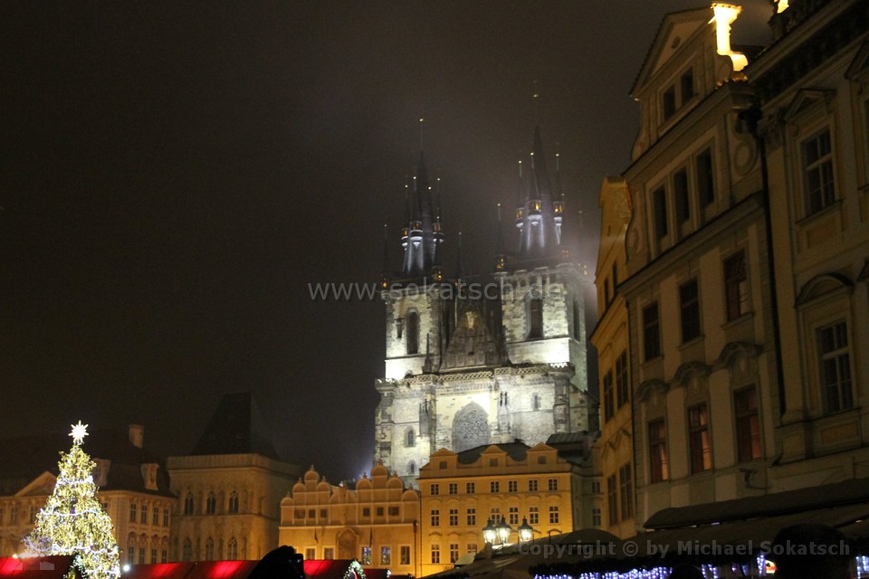   Prag bei Nacht